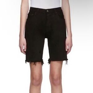 Re/Done The Long Short in Black Sz. 28